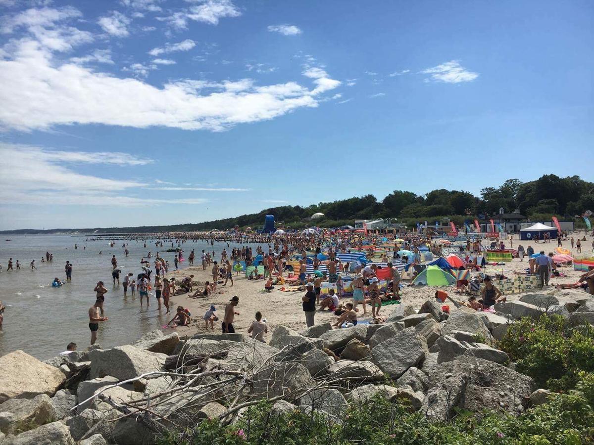 Apartament Przy Ulicy Zaruskiego Blisko Plazy Ustka Buitenkant foto